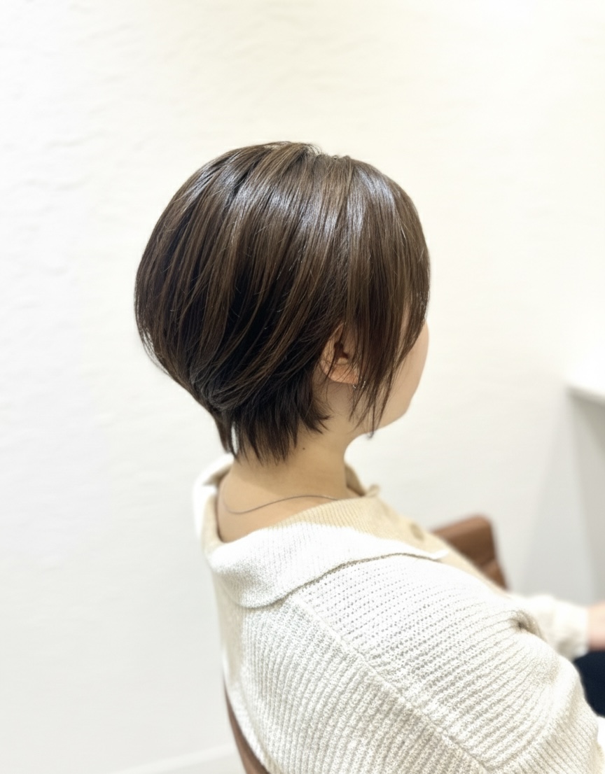 骨格補正カットのイメージ